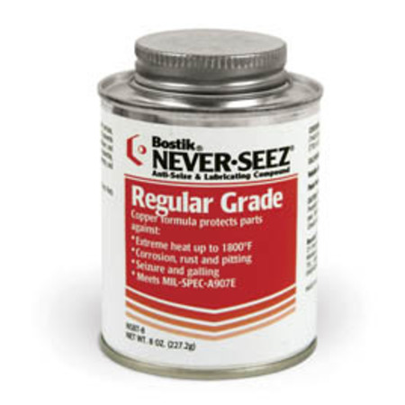 NEVER-SEEZ Never-Seez NSBT-8 Regular Brush Top 8oz. NSBT-8